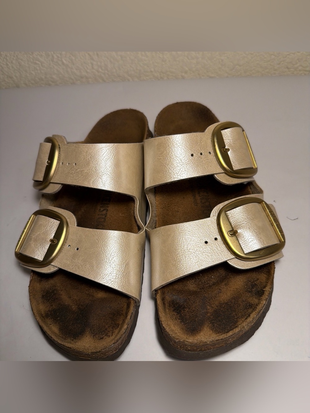 Birkenstock Brown Suede Footbed (Right)